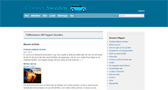 Desktop Screenshot of coopersweden.se