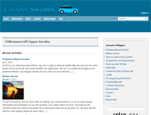 Tablet Screenshot of coopersweden.se